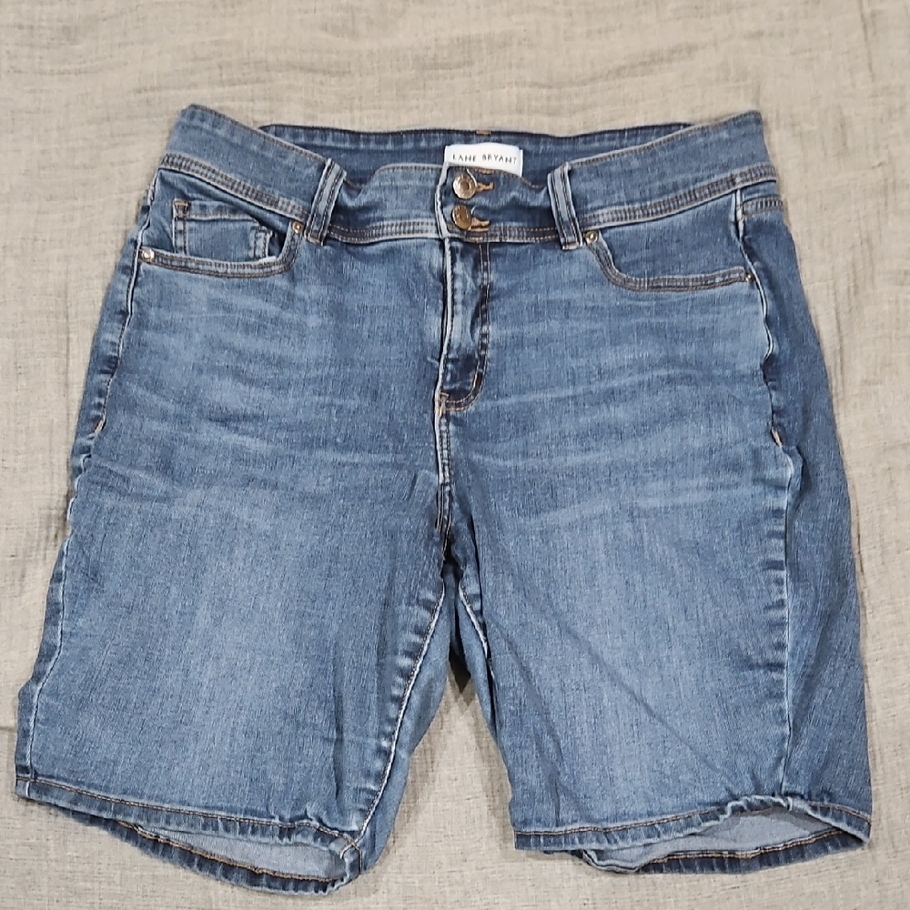 Lane Bryant Tighter Tummy Fit Bermuda Shorts